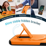 For iPhone 18 Pro Max / 17 Pro Max Case Kickstand Camera Slider PC + TPU Phone Cover Compatible with MagSafe