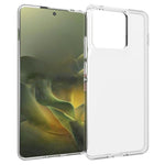 Til Motorola Edge 70 5G Cover Vandmærkebestandigt TPU Gennemsigtigt Telefonbagsidecover