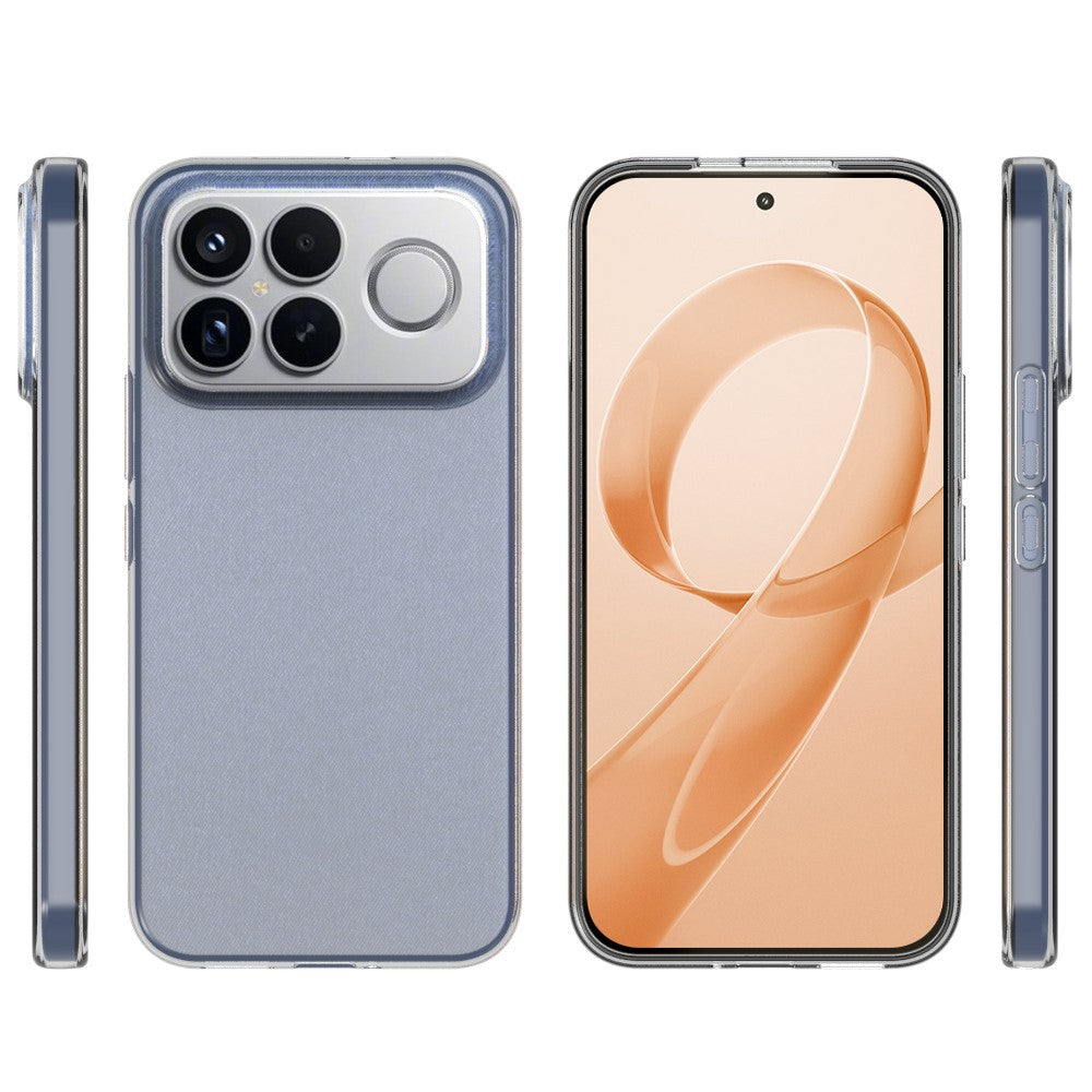 For Xiaomi Redmi K90 Pro Max 5G / Poco F8 Ultra Case Watermark Resistant TPU Clear Phone Back Cover