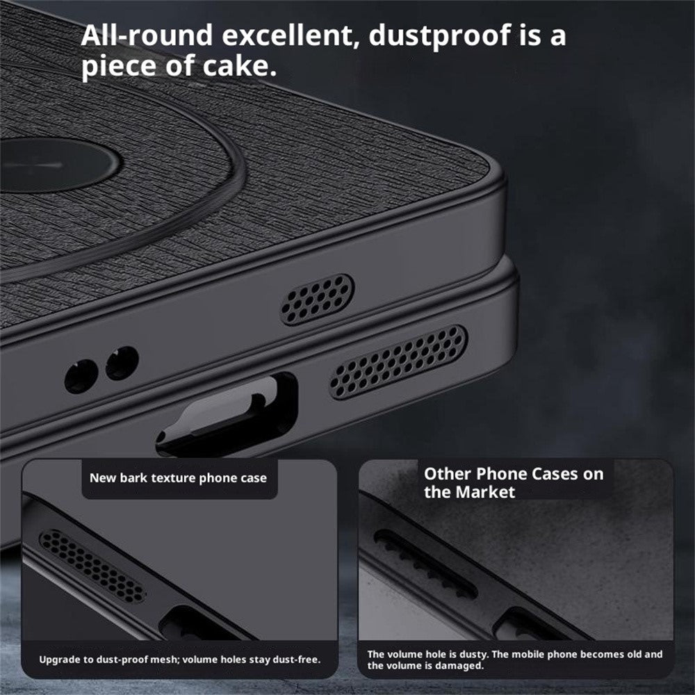 For Honor Magic8 Pro 5G Case Wood Texture PU Leather Coated PC TPU Phone Cover