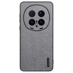 For Honor Magic8 Pro 5G Case Wood Texture PU Leather Coated PC TPU Phone Cover