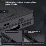For Honor Magic8 5G Case Wood Texture PU Leather Coated PC TPU Phone Cover