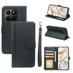 Pungcover til Honor 400 Smart 5G / 4G / X7d 4G Magnetisk Læder Telefoncover med Rem