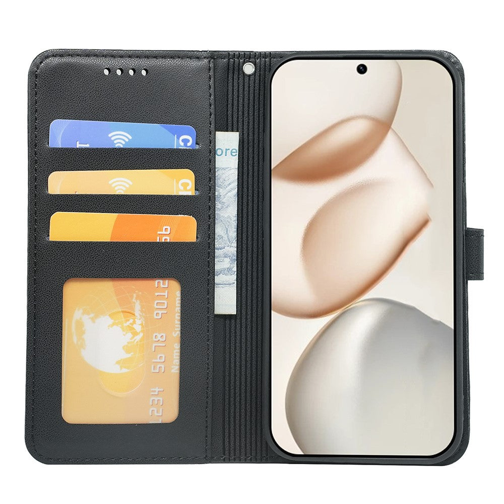 Pungcover til Honor 400 Smart 5G / 4G / X7d 4G Magnetisk Læder Telefoncover med Rem