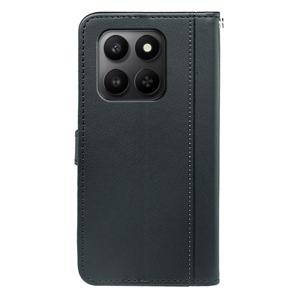 Pungcover til Honor 400 Smart 5G / 4G / X7d 4G Magnetisk Læder Telefoncover med Rem