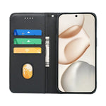 Wallet Case For Honor 400 Smart 5G  /  4G  /  X7d 4G Magnetic Closing PU Leather Phone Cover with Wrist Strap
