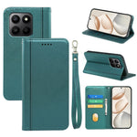 Pungcover til Honor 400 Smart 5G / 4G / X7d 4G Magnetisk lukning PU læder telefoncover med håndledsrem