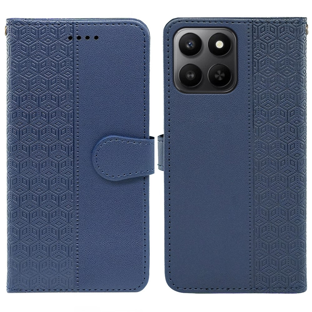 Wallet Phone Case For Honor 400 Smart 5G  /  4G  /  X7d 4G Pattern Imprint Leather Flip Cover