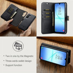 DG.MING til Samsung Galaxy A18 5G / A18 4G / A17 5G / A17 4G cover aftageligt splitlæder telefoncover