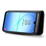 DG.MING til Samsung Galaxy A18 5G / A18 4G / A17 5G / A17 4G cover aftageligt splitlæder telefoncover