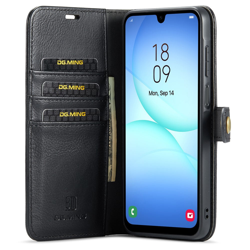 DG.MING til Samsung Galaxy A18 5G / A18 4G / A17 5G / A17 4G cover aftageligt splitlæder telefoncover