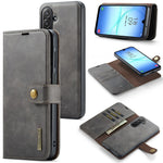DG.MING til Samsung Galaxy A18 5G / A18 4G / A17 5G / A17 4G cover aftageligt splitlæder telefoncover