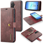 DG.MING til Samsung Galaxy A18 5G / A18 4G / A17 5G / A17 4G cover aftageligt splitlæder telefoncover
