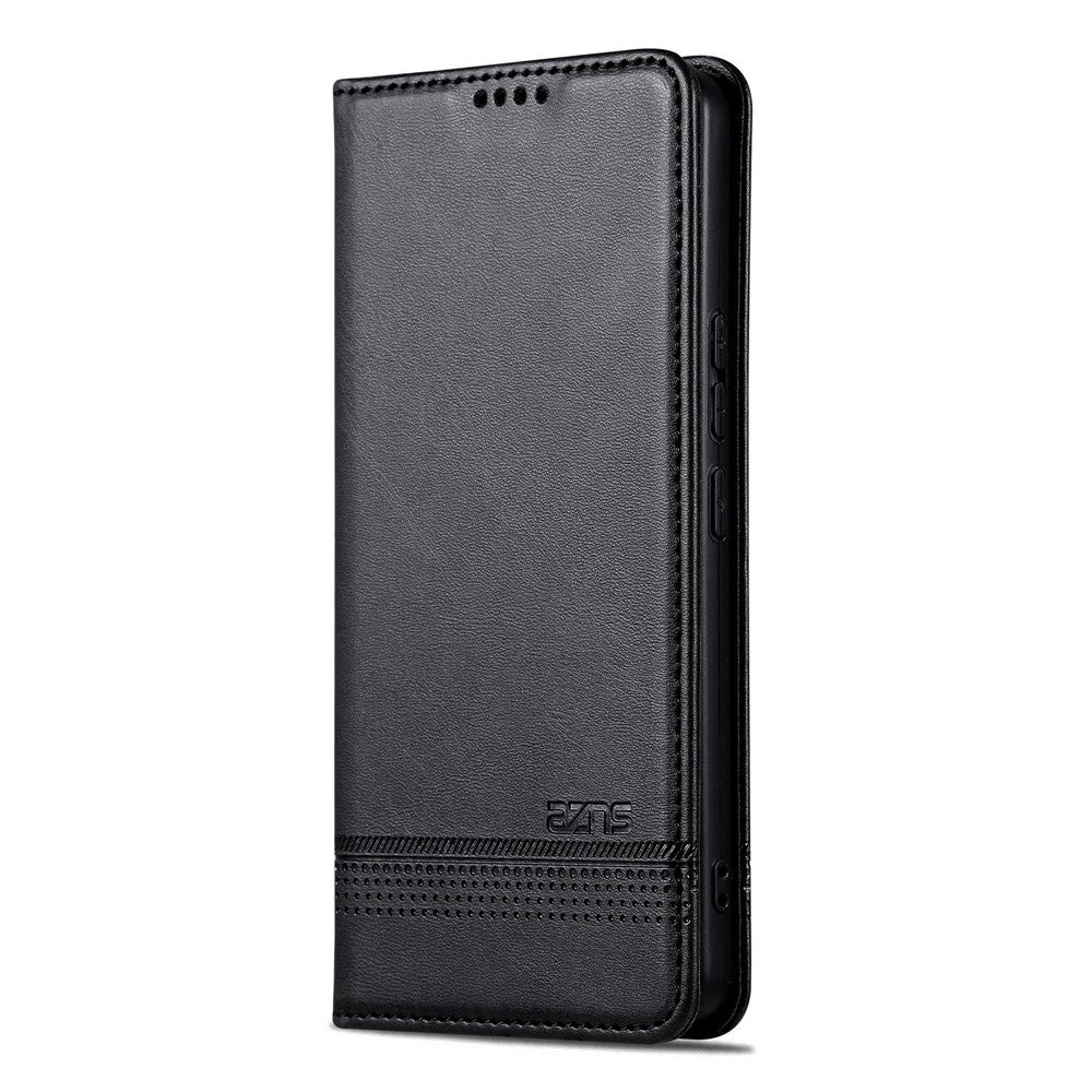 AZNS For Oppo Find X9 5G Case Cowhide Texture PU Leather Wallet Phone Cover