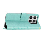 For Xiaomi 17 Leather Wallet Case Butterfly Flower Imprinted Phone Cover with Strap