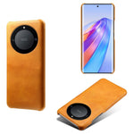 For Honor X40 5G / X9a 5G / Magic5 Lite 5G PU Leather + Hard PC Protective Shell Calf Texture Ultra-Thin Fingerprint-Proof Phone Case