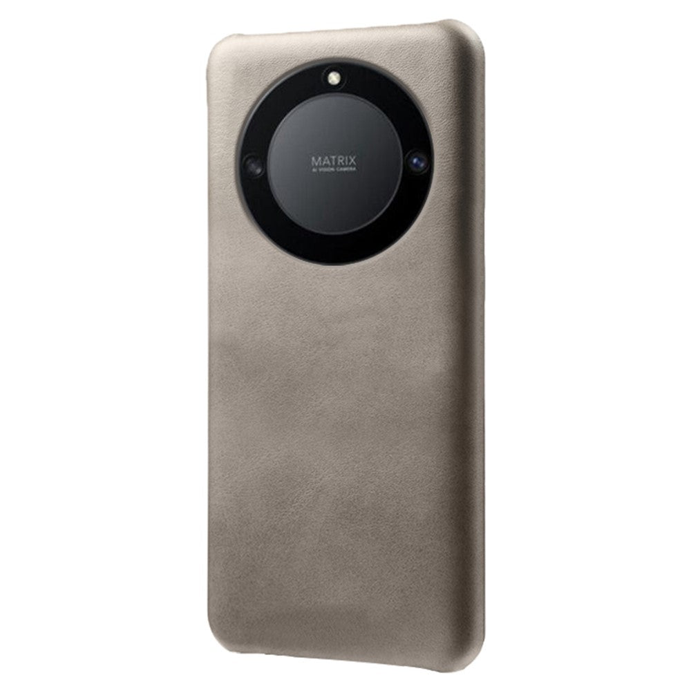For Honor X40 5G / X9a 5G / Magic5 Lite 5G PU Leather + Hard PC Protective Shell Calf Texture Ultra-Thin Fingerprint-Proof Phone Case