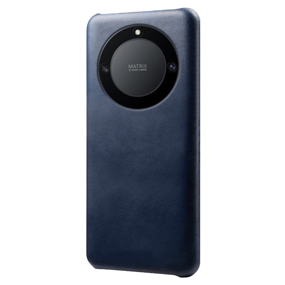 For Honor X40 5G / X9a 5G / Magic5 Lite 5G PU Leather + Hard PC Protective Shell Calf Texture Ultra-Thin Fingerprint-Proof Phone Case
