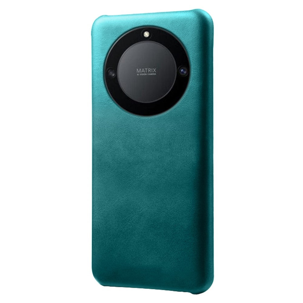 For Honor X40 5G / X9a 5G / Magic5 Lite 5G PU Leather + Hard PC Protective Shell Calf Texture Ultra-Thin Fingerprint-Proof Phone Case