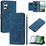 For Samsung Galaxy S26 Case Tulip Leather Phone Cover with 5 Card Slots Wallet