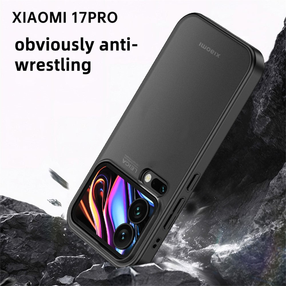 For Xiaomi 17 Pro Case Airbag Anti Drop TPU PC Phone Back Cover