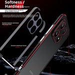 For Xiaomi 17 Bumper Case Lens Protector Dual Color Metal Frame Phone Cover with Screw Lock