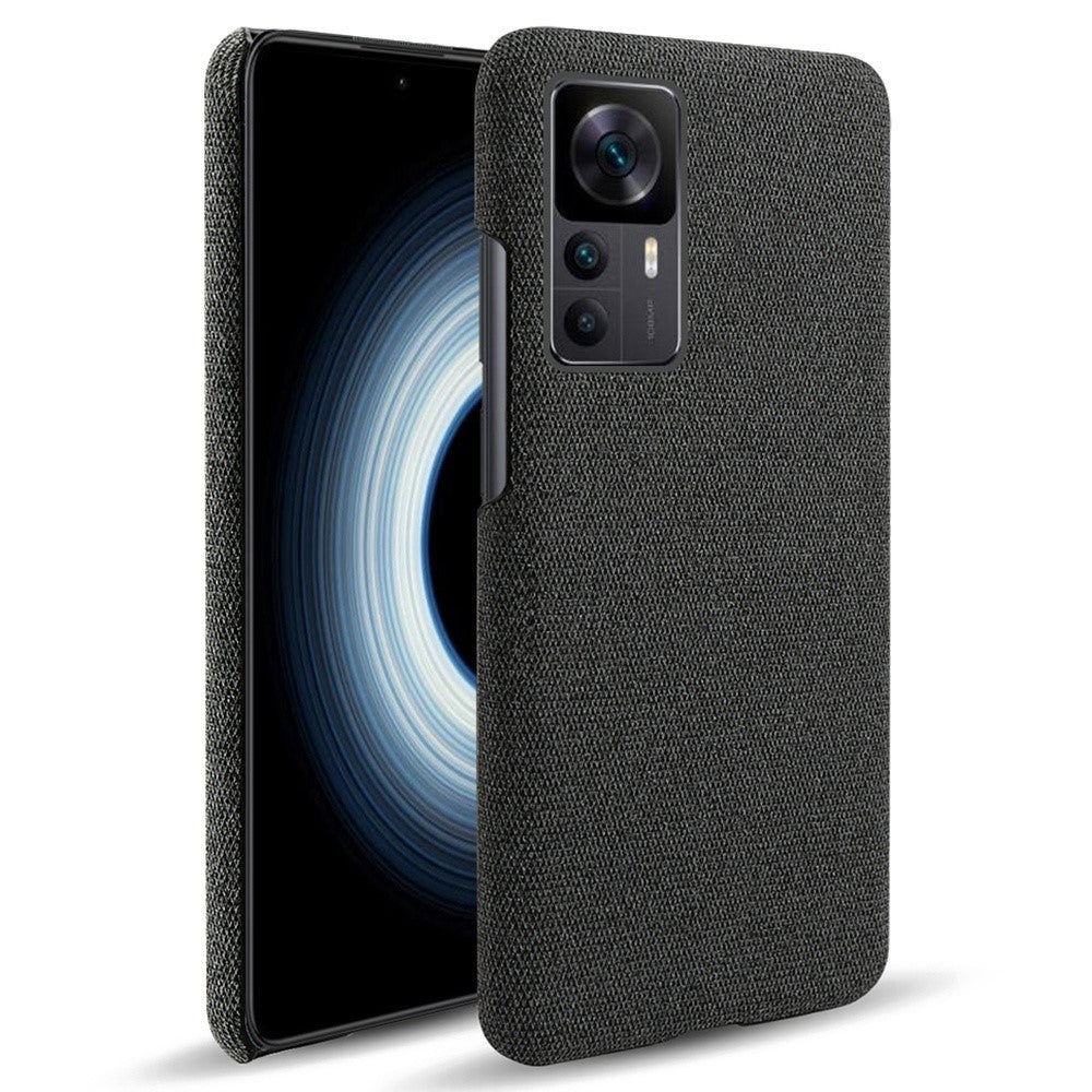 Xiaomi Redmi K50 Ultra 5G / 12T 5G / 12T Pro 5G Enfärgat Hårt PC + Tyg mobilskal Halkfritt Grepp Ultratunt Skydd