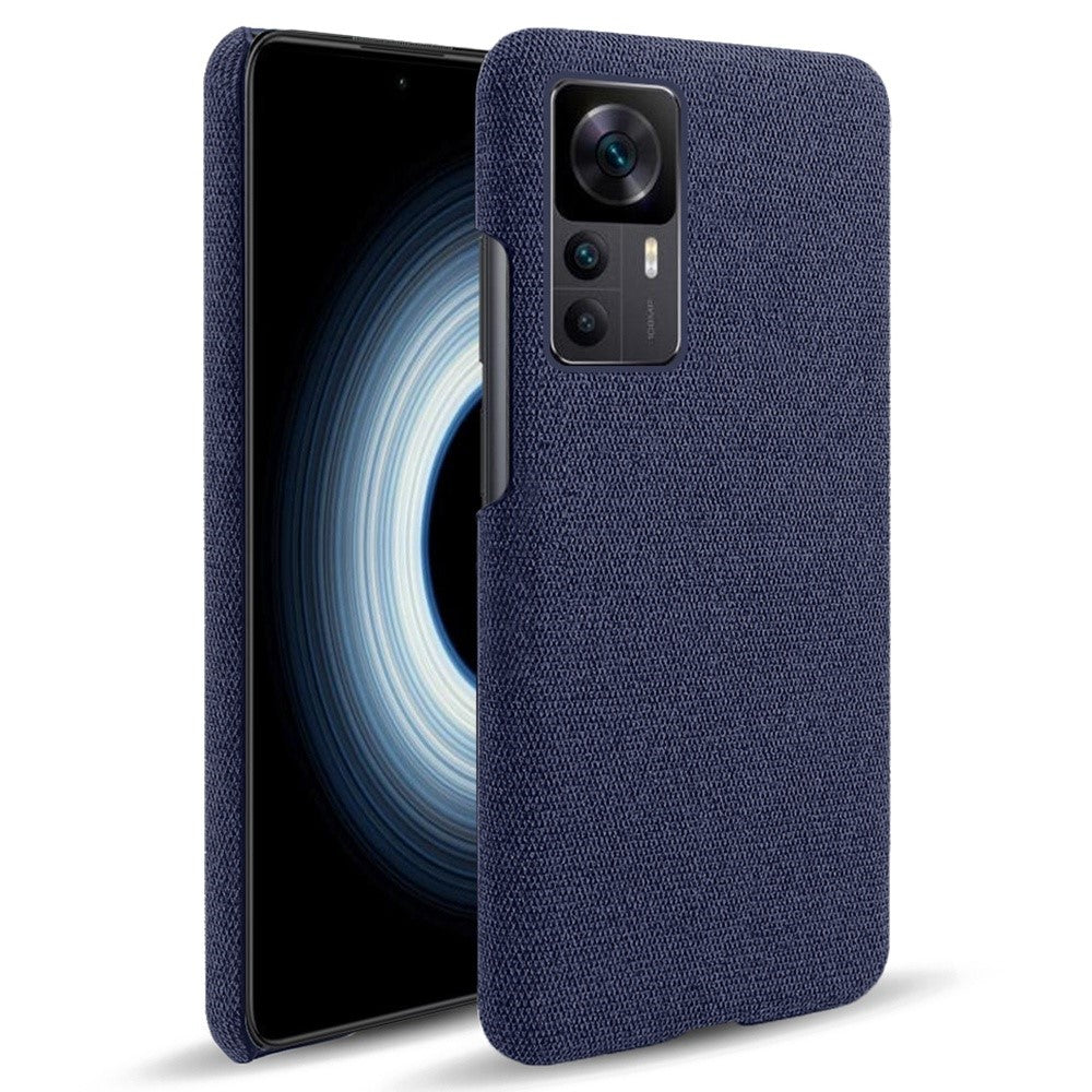 Xiaomi Redmi K50 Ultra 5G / 12T 5G / 12T Pro 5G Enfärgat Hårt PC + Tyg mobilskal Halkfritt Grepp Ultratunt Skydd