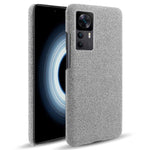 Xiaomi Redmi K50 Ultra 5G / 12T 5G / 12T Pro 5G Enfärgat Hårt PC + Tyg mobilskal Halkfritt Grepp Ultratunt Skydd