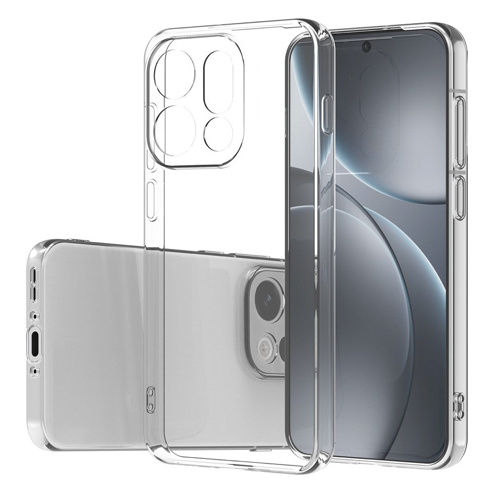 Til Oppo Find X9 Pro 5G Bagcover Ultratyndt Fleksibelt TPU Gennemsigtigt Telefoncover