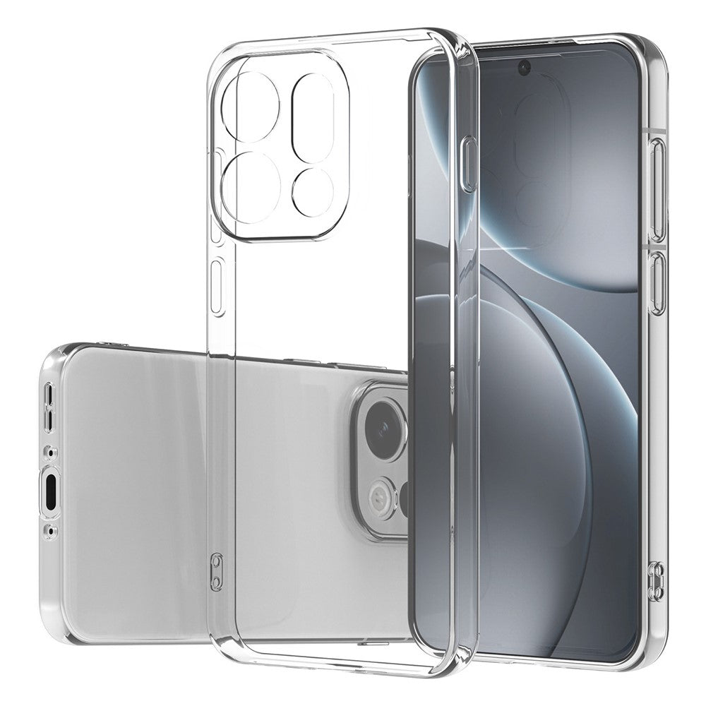 Oppo Find X9 5G Bakstycke Ultratunt Flexibelt TPU Genomskinligt mobilskal