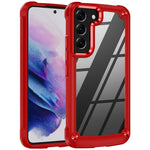 For Samsung Galaxy S23 PC + TPU Anti-drop Protective Cover Electroplating Anti-scratch Phone Back Case