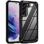 For Samsung Galaxy S23 PC + TPU Anti-drop Protective Cover Electroplating Anti-scratch Phone Back Case