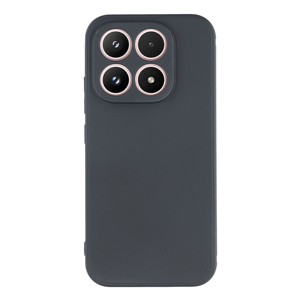 For Xiaomi 17 Case Precise Cutouts Straight Edge TPU Shockproof Phone Cover