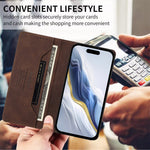 For Xiaomi 15T Pro Case RINACASIS RC23 RFID Blocking Wallet Stand PU Leather Phone Cover