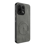 WANLONFENG Magnetiskt Skal För OnePlus 15 5G SD1-serien Nappatextur PC TPU mobilskal