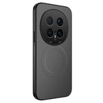 WANLONFENG For Honor Magic8 Pro 5G Case Magnetic Case  TQ Series Carbon Fiber Texture PC TPU Phone Cover