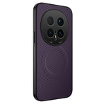 WANLONFENG For Honor Magic8 Pro 5G Case Magnetic Case  TQ Series Carbon Fiber Texture PC TPU Phone Cover