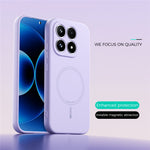 ABEEL For Xiaomi 17 Magnetic Case Skin Touch Liquid Silicone Phone Back Cover