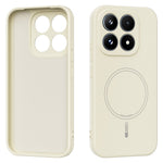 ABEEL For Xiaomi 17 Magnetic Case Skin Touch Liquid Silicone Phone Back Cover