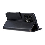 AZNS For Oppo Find X9 5G Case Anti-Scratch PU Leather Stand Wallet Phone Cover