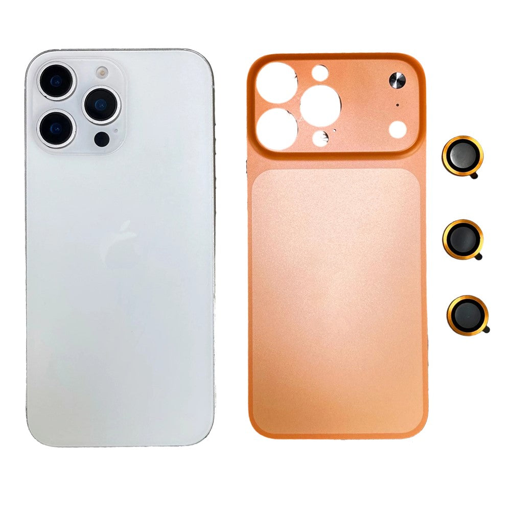 Til iPhone 16 Pro Max metalcover – overførsel til 17 Pro Max telefoncover med kameralinsebeskytter