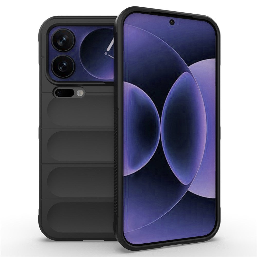 For Xiaomi 17 Pro Max Case Anti-Drop Soft TPU Rugged Phone Back Cover