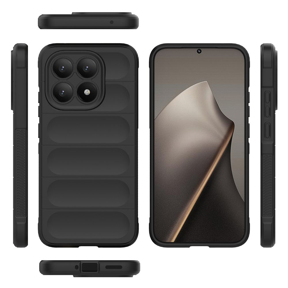 Xiaomi 15T-skal, fallskyddande mjukt TPU-skal, robust mobilbaksida