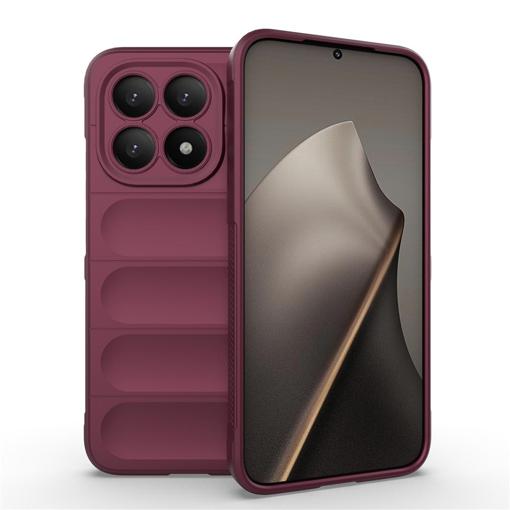 Xiaomi 15T-skal, fallskyddande mjukt TPU-skal, robust mobilbaksida
