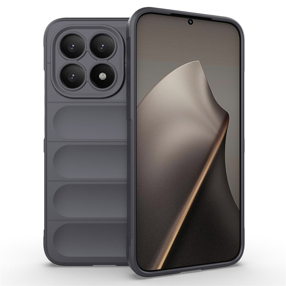 AMORUS För Xiaomi 15T Skal Stötsäkert Mjukt TPU Robust mobilskal