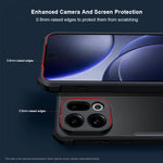 XUNDD For Oppo Find X9 5G Case Dropproof TPU + Acrylic Clear Back Phone Cover