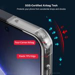 XUNDD For Oppo Find X9 5G Case Dropproof TPU + Acrylic Clear Back Phone Cover