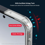 XUNDD For Oppo Find X9 Pro 5G Case Dropproof TPU + Acrylic Clear Back Phone Cover