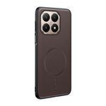 Xiaomi 15T Magnetiskt Magnetiskt Skal Läderbelagd TPU + PC mobilskal